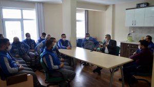 Başkan Özkan Altun KCETAŞ Bünyan İşletme Şefliği'ni ziyaret etti