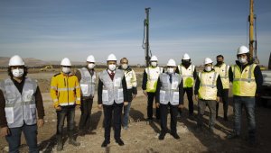 Büyükkılıç'tan havalimanı çalışmalarına yakın markaj