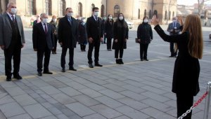 Kayseri Lisesi'nde bayrak töreni gerçekleştirildi