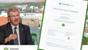 Kayseri Şeker sürdürülebilir tarımda en önemli belgeyi aldı
