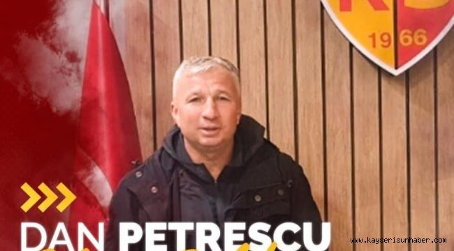 Kayserispor Petrescu'yu duyurdu