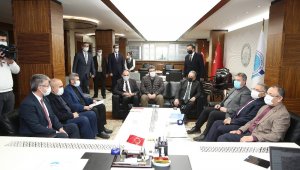 Özhaseki'den Başkan Büyükkılıç'a ziyaret