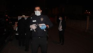 Polisi şaşırtan manzara