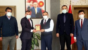 Şehit-Gazi Birlik Sen Yönetiminden Başkan Cabbar'a ziyaret