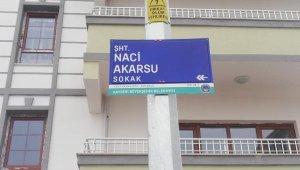 Tomarzalı Şehit Polis Naci Akarsu'nun adı sokağa verildi