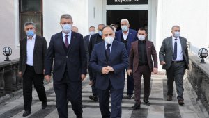 Türkşeker Genel Müdürü Mücahit Alkan'dan Başkan Akay'a Taziye Ziyareti
