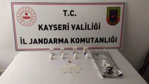 Yeşilhisar'da uyuşturucu hap operasyonu