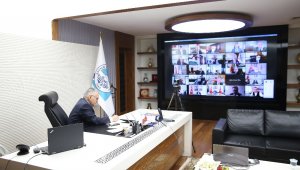 Başkan Büyükkılıç, İl Pandemi Kurulu Toplantısı'na katıldı