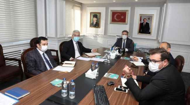 Başkan Palancıoğlu, birim müdürler ile 2021 yılını planladı