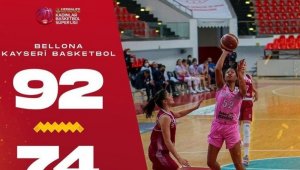 Bellona Kayseri Basketbol:92 - Bir Evim Elazığ Özel İdare: 74