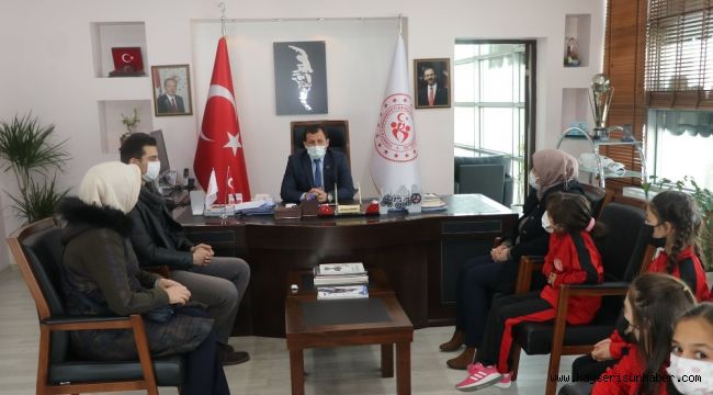 Bünyanlı voleybolculardan Kabakcı'lya ziyaret