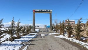 Devasa büyüklükte blok sütun taşlar görenleri şaşkına çeviriyor