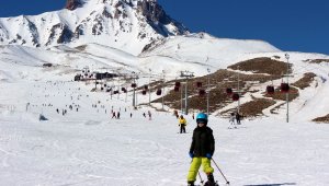 Erciyes sömestrde 40 bin turist ağırladı