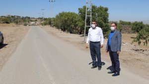 Hisarcık Hacılar yolu çalışmaları sürüyor