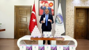 Lavanta bahçesinden ilk ürünler alındı