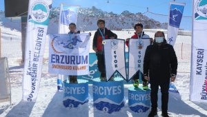 Snowboard müsabakaları tamamlandı