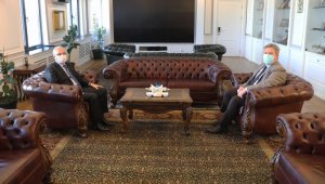 Talas Kaymakamı Dönmez'den Başkan Palancıoğlu'na ziyaret