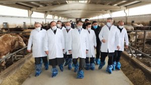 Afganistan Tarım Bakanı Anwar-Ul Haq Ahady Kayseri Şeker'de