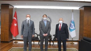 Başkan Büyükkılıç, Afgan Bakan ve heyetini ağırladı