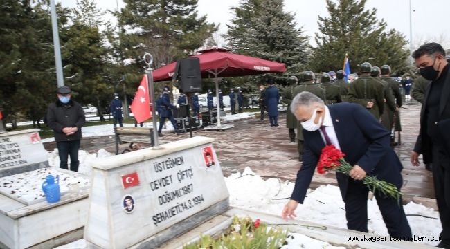 Başkan Büyükkılıç: "106 yıl önce ecdadımız 'Çanakkale Geçilmez' demiştir"