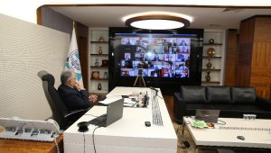 Başkan Büyükkılıç, yeni kontrollü normalleşme sonrasında İl Pandemi Kurulu Toplantısı'na katıldı