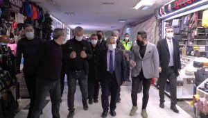 Başkan Büyükkılıç'tan Yeraltı Çarşısı esnafına denetim