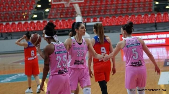 Bellona Kayseri Basketbol hızlı hücum ve bench sayılarında etkili oldu