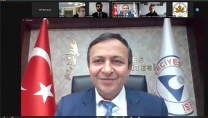 ERÜ'de "Uzaktan Eğitim Sürecinde Etkin İletişim" Konulu Konferans Düzenlendi