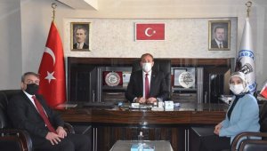 İŞKUR İl Müdür Vekili Ayşe Ak Tomarza Kaymakamı Cebeci'yi ve Başkan Şahin'i ziyaret etti