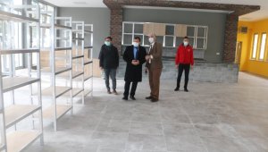 Kabakcı, Genç Ofis Binasında incelemelerde bulundu