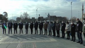 Kayseri'de 'Muhasebe Haftası' nedeni ile çelenk koyma töreni yapıldı