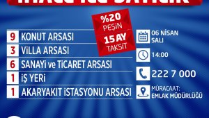 Kocasinan'dan yüzde 20 peşin, 15 ay taksitle yatırım fırsatı