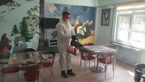 Melikgazi Belediyesi dezenfekte çalışmalarına devam ediyor