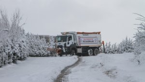 Talas'!ta kış çalışmaları yeniden başladı