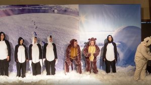 Talas'ta küresel ısınma tiyatroyla anlatıldı