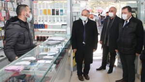 Yahyalı'da covid-19 denetimleri yapıldı