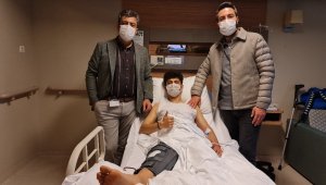 Yeni Malatyasporlu Buğra Demirci Acıbadem Kayseri Hastanesinde ameliyat oldu