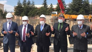 70 Kişilik erkek öğrenci yurdunun temeli atıldı