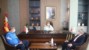 Başkan Büyükkılıç Kayserispor'da