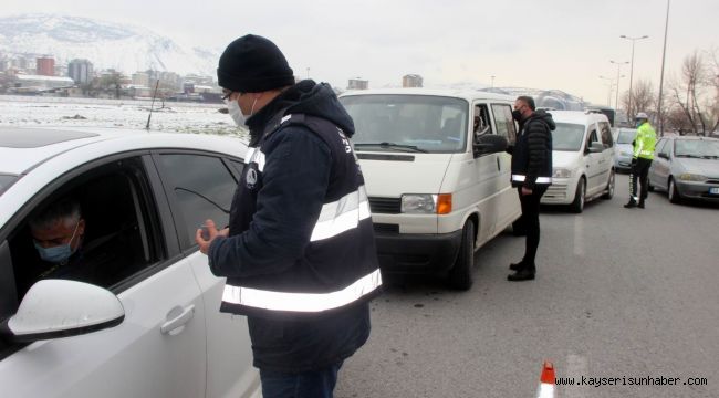 Kayseri polisinden Erciyes Huzur-3 Uygulaması