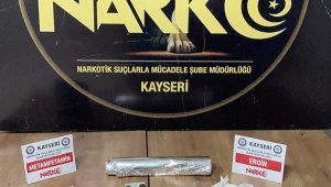 Kayseri'de uyuşturucu operasyonu: 3 gözaltı