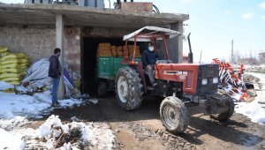 Kayseri'deki patatesler 81 ile gönderiliyor