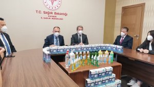 Öğrencilerden Sağlık Müdürlüğü'ne 20 bin N95 maske