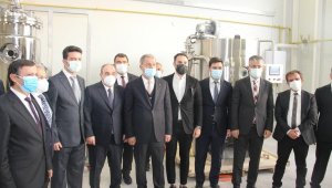 Sanayi ve Teknoloji Bakanı Mustafa Varank ve Milli Savunma Bakanı Hulusi Akar Erciyes Teknopark'ı Ziyaret Etti