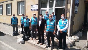 Türk Diyanet Vakfı'ndan 100 Tomarzalı aileye iaşe paketi