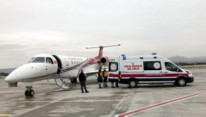Uçak ambulanslar bebekler için havalandı