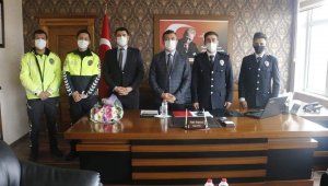 Yeşilhisar'da Polis Haftası ziyaretleri