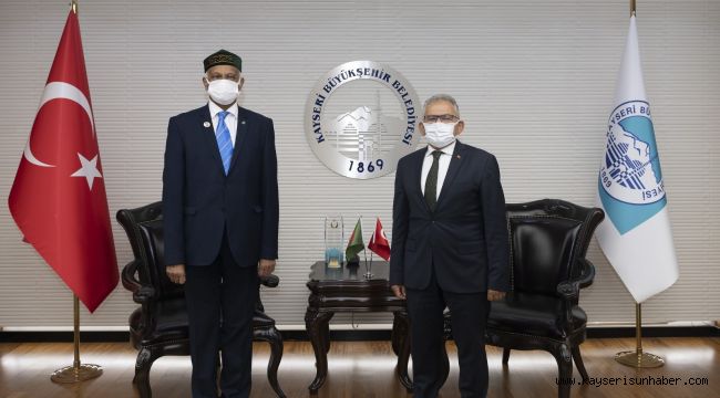 Başkan Büyükkılıç Bangladeş Büyükelçisi'ni ağırladı