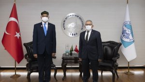 Başkan Büyükkılıç Bangladeş Büyükelçisi'ni ağırladı