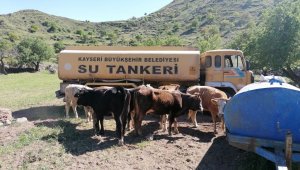 Başkan Büyükkılıç, karantinadaki çiftçinin yüreğine su serpti